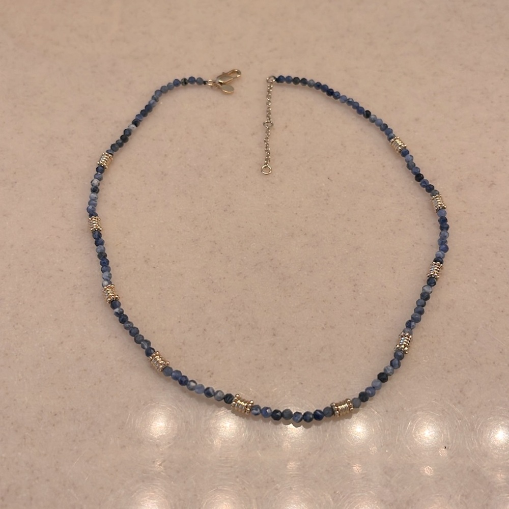 Sezane Collier Julia Bleu